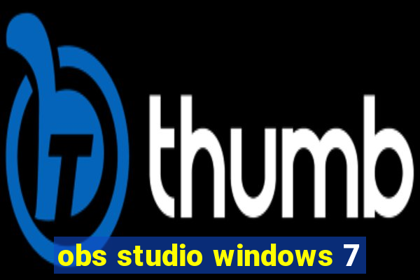 obs studio windows 7